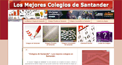 Desktop Screenshot of colegiosdesantander.com